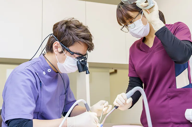 患者さまの立場に立った治療で対応